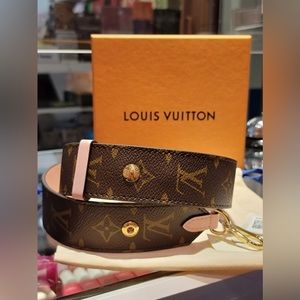 Adjustable Bandouliere REGL. Monogram Rose